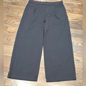 HALARA High Waist Wide Leg Pants Trousers Black Size 1x